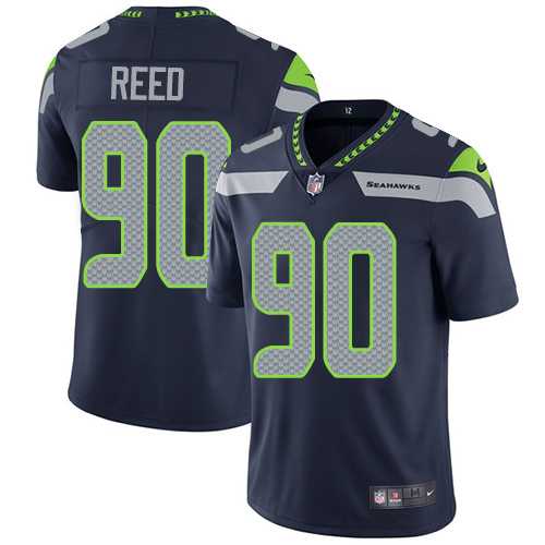 Nike Seattle Seahawks #90 Jarran Reed Steel Blue Team Color NFL Vapor Untouchable Limited Jersey,We sell and wholesale Nike Seattle Seahawks #90 Jarran Reed Steel Blue Team Color NFL Vapor Untouchable Limited Jersey on line form chian!